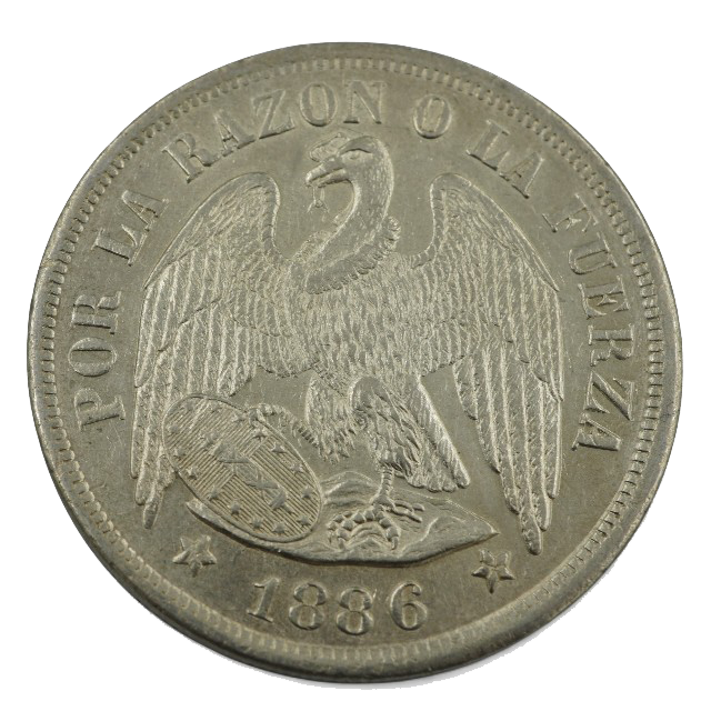 PESO AGUILA 1886