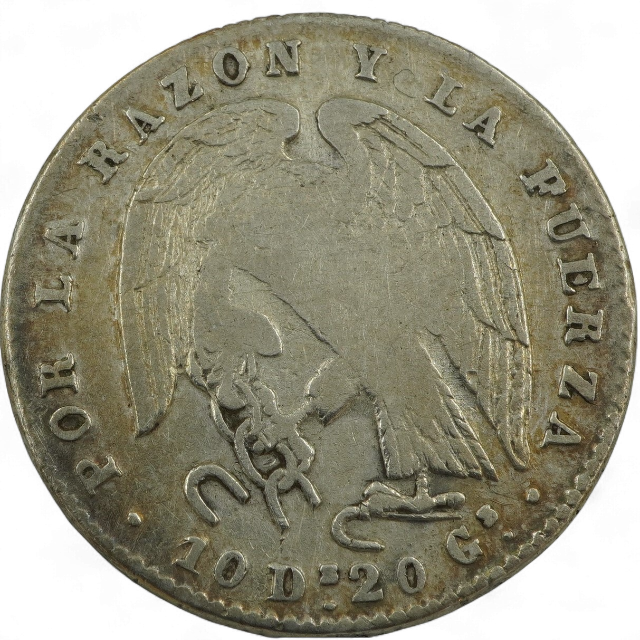 2 REALES ROMPE CADENAS 1847