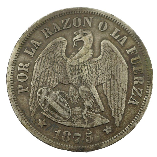 PESO AGUILA 1875 M.N