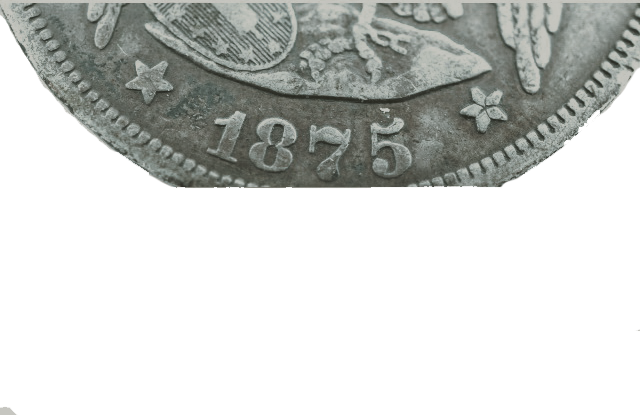 PESO AGUILA 1875 M.N - Imagen 3