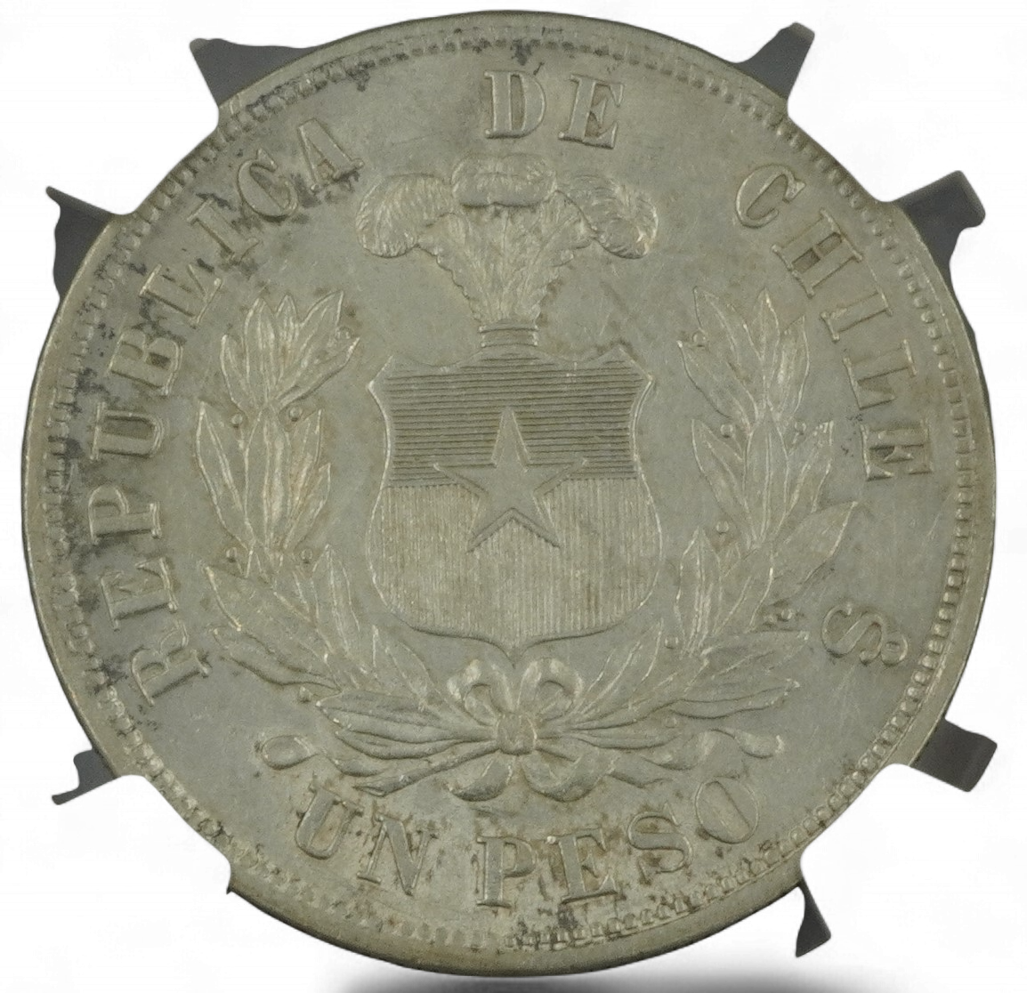PESO AGUILA 1877 sobre 7 - Imagen 2