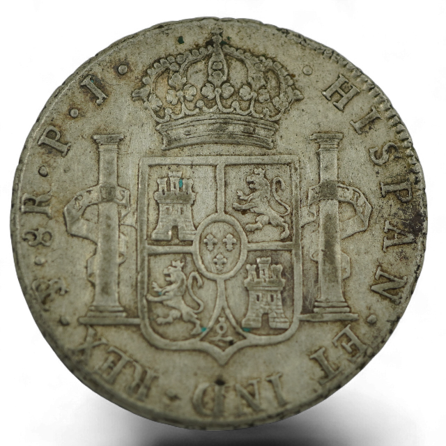 8 REALES 1808, POTOSI. - Imagen 2