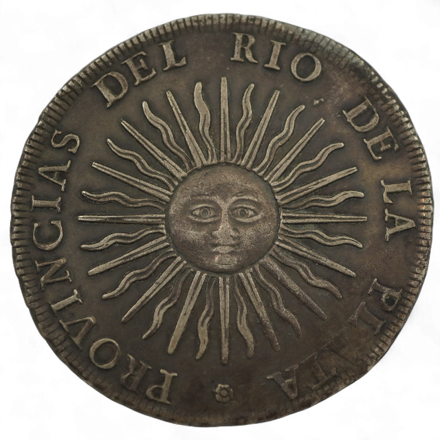 8 REALES 1813 J.C ARGENTINA - Imagen 2