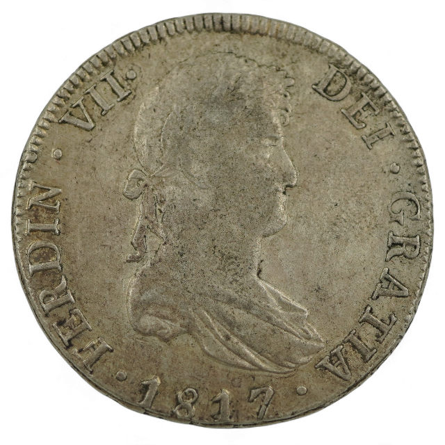 8 REALES 1817, POTOSI.