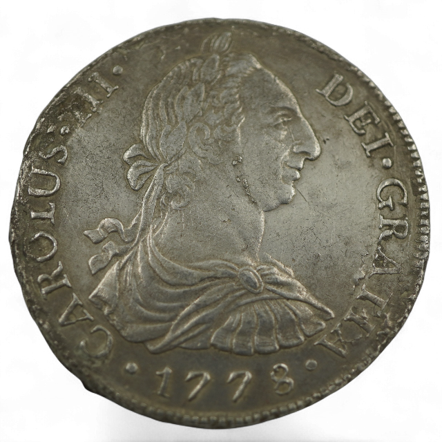 8 REALES 1778, LIMA, CAROLUS III