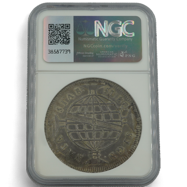 960 REIS 1812 BRASIL, SOBRE 8 REALES CHILE - Imagen 3