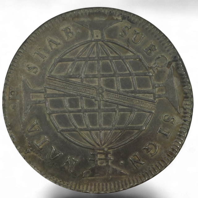 960 REIS 1812 BRASIL, SOBRE 8 REALES CHILE - Imagen 2