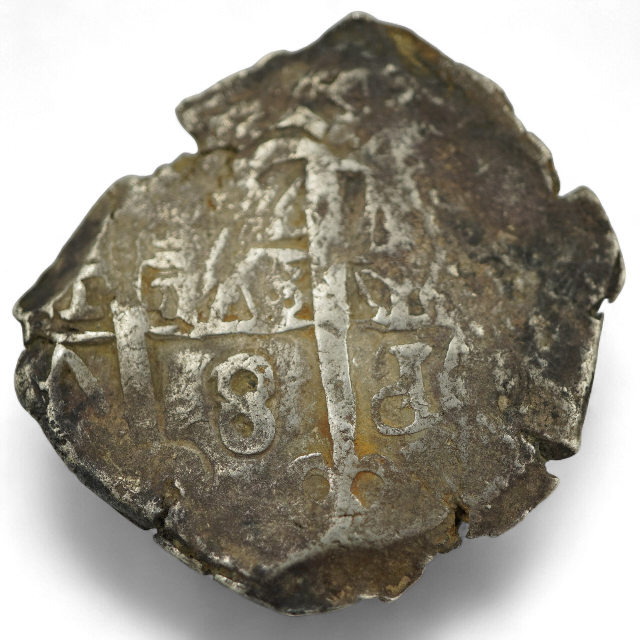 MACUQUINA 8 REALES 1767, CARLOS III