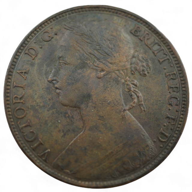 1 PENIQUE 1882 GRAN BRETAÑA