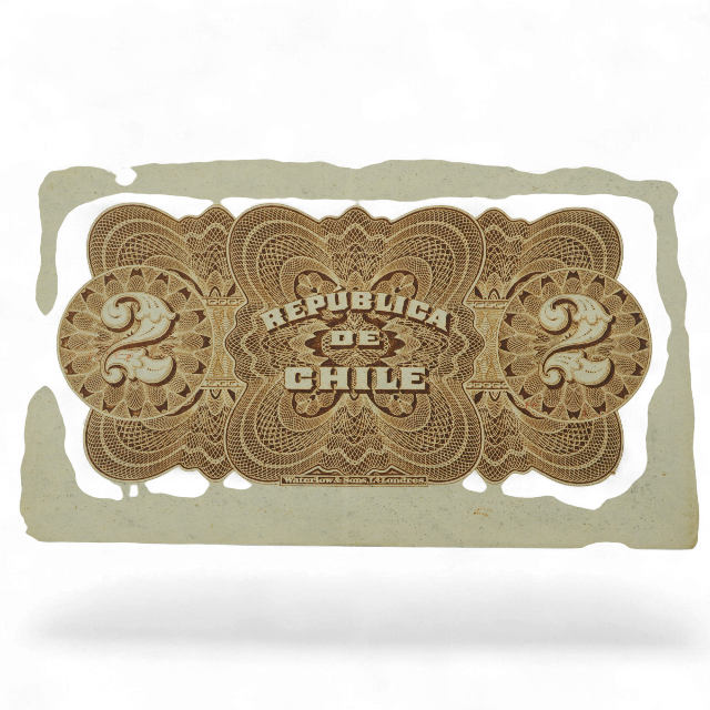 2 PESOS 12 DE MARZO 1919 - Imagen 2