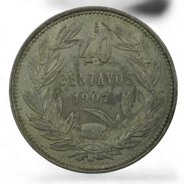 40 CENTAVOS 1907
