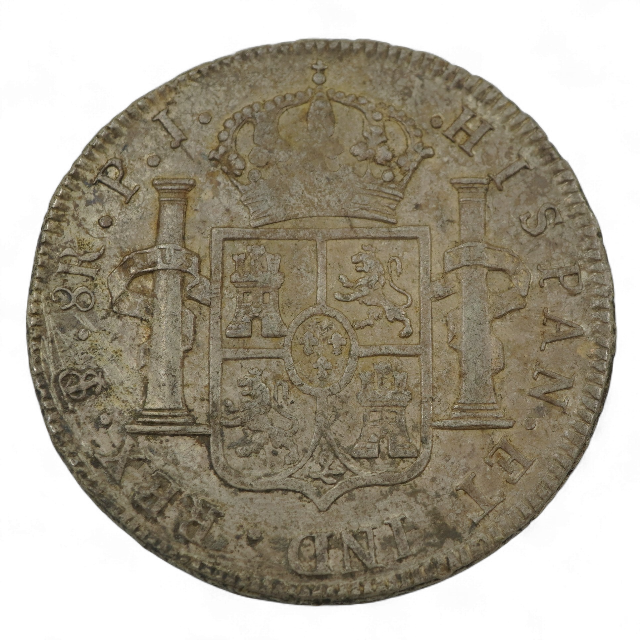 8 REALES 1813, POTOSI - Imagen 2