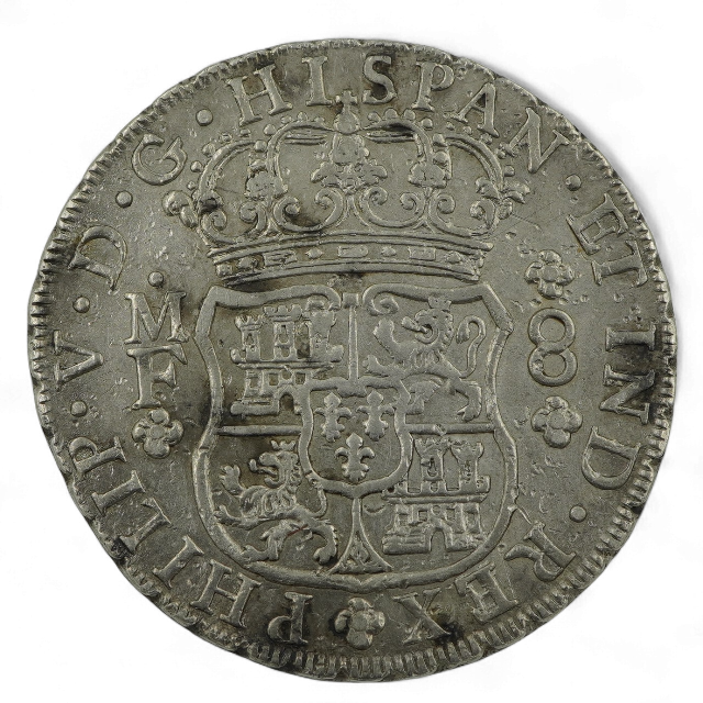 8 REALES COLUMNARIO 1736 - Imagen 2
