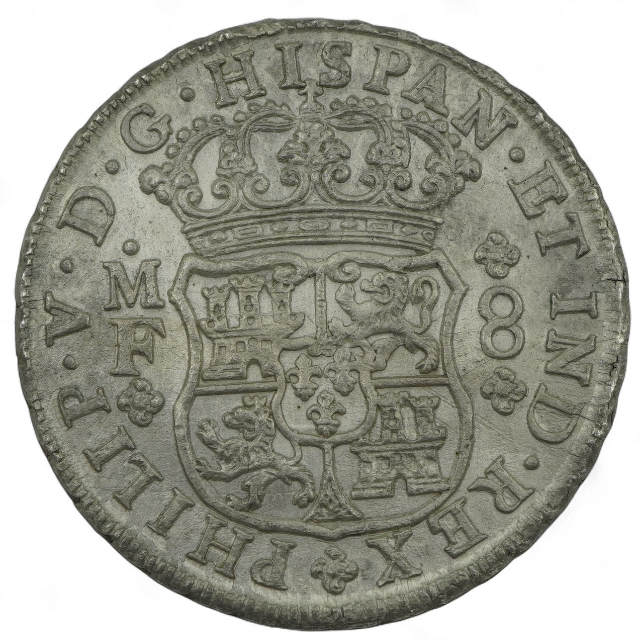 8 REALES COLUMNARIO 1741 - Imagen 2