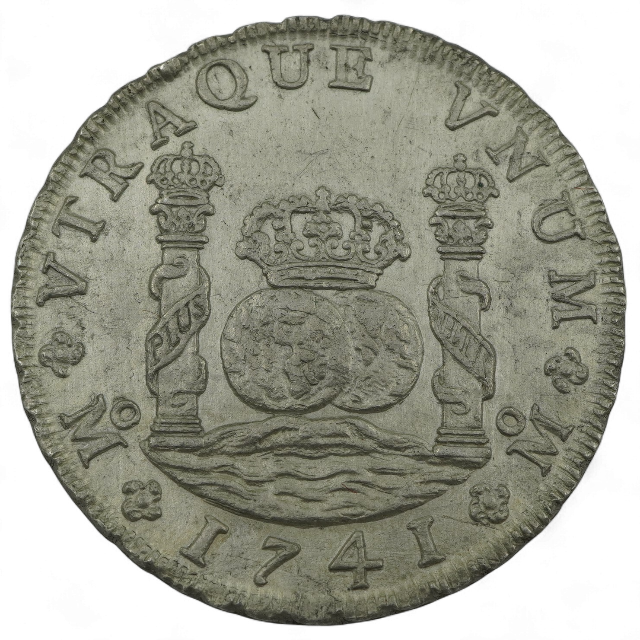 8 REALES COLUMNARIO 1741
