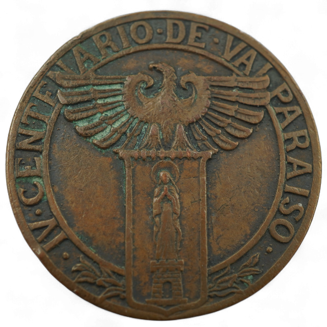 MEDALLA IV CENTENARIO VALPARAÍSO - Imagen 2
