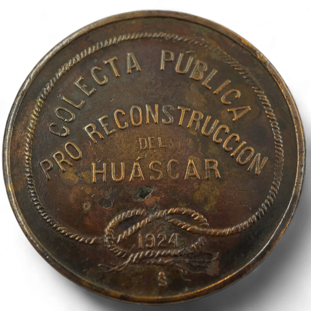 MEDALLA PRO RECONSTRUCCION DEL HUASCAR - Imagen 2