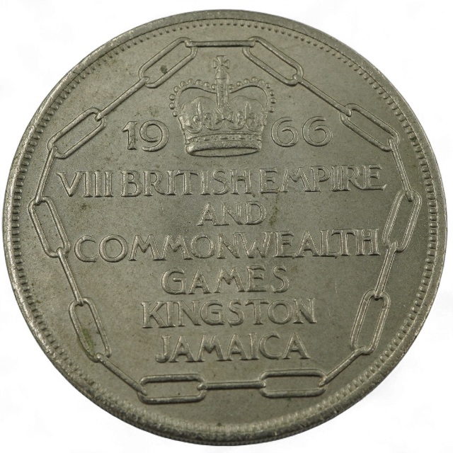 5 SHILLINGS 1966 JAMAICA - Imagen 2