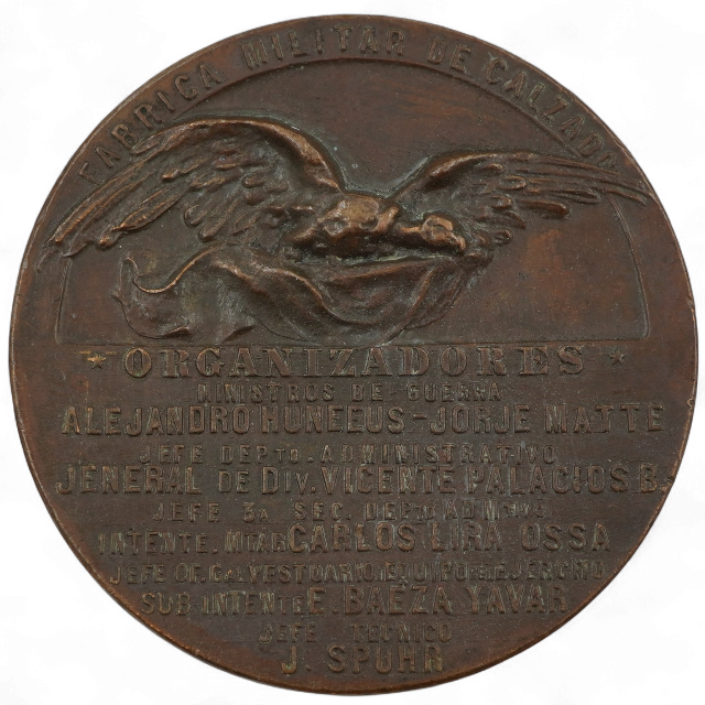 MEDALLA EJERCITO DE CHILE 1913 - Imagen 2