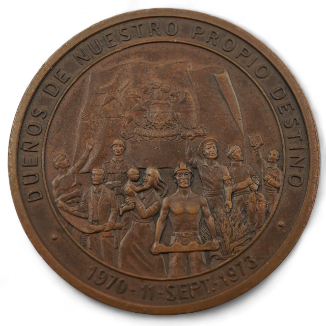 MEDALLA SALVADOR ALLENDE, CECA SANTIAGO - Imagen 3