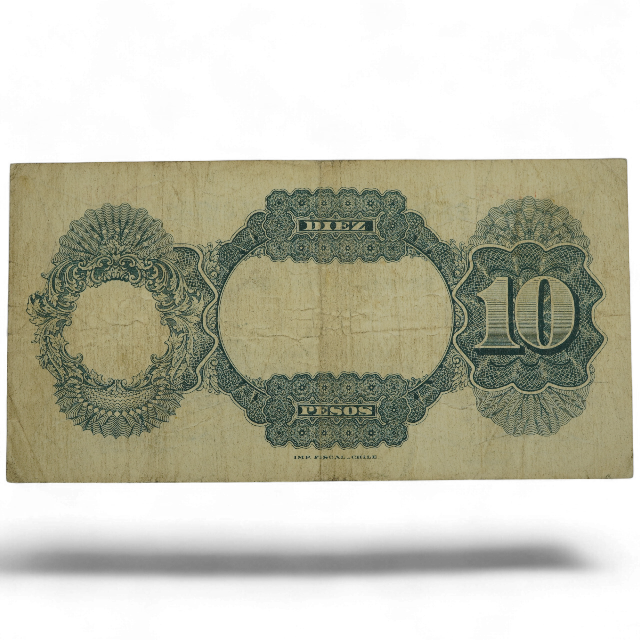 10 PESOS 10 DE DICIEMBRE DE 1925 - Imagen 2