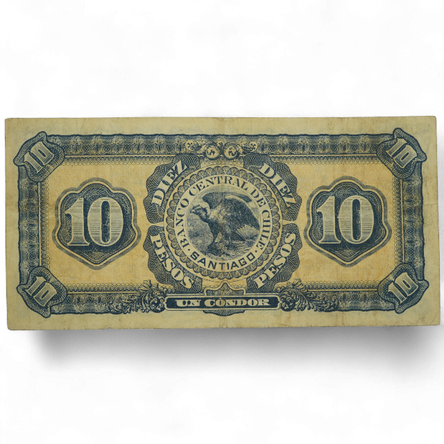 10 PESOS 18 DE ABRIL DE 1927 - Imagen 2