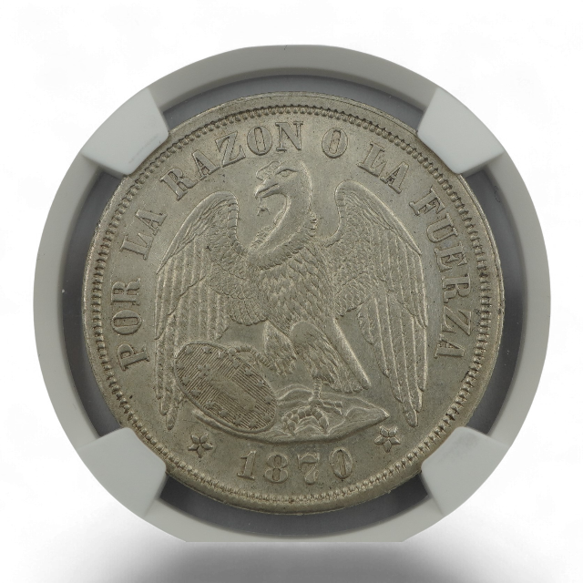 PESO AGUILA 1870 SOBRE 60