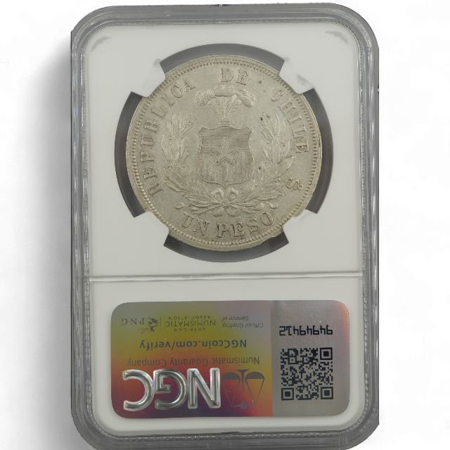 PESO AGUILA 1870 SOBRE 60 - Imagen 3