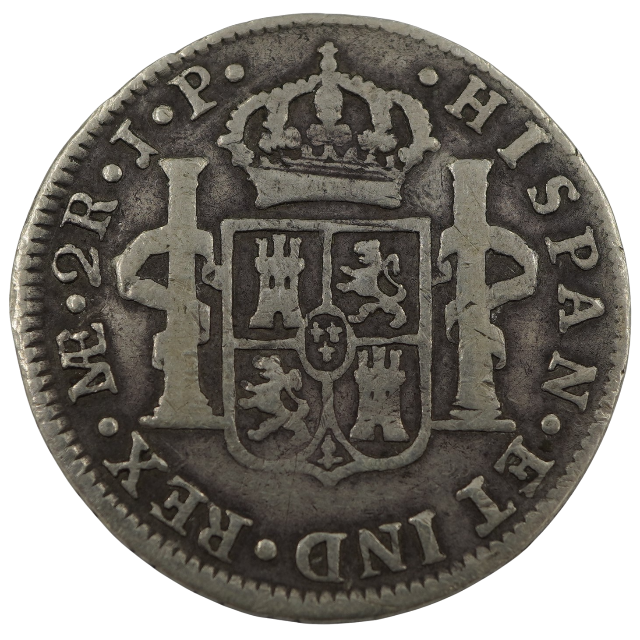 2 REALES 1812, LIMA. - Imagen 2