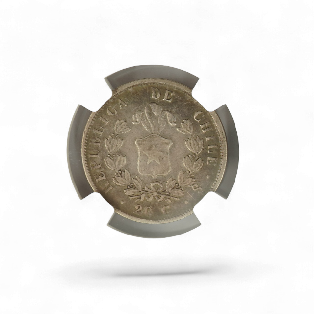 20 CENTAVOS 1857 - Imagen 4