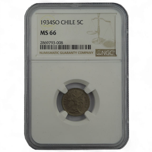 5 CENTAVOS 1934 - Imagen 3