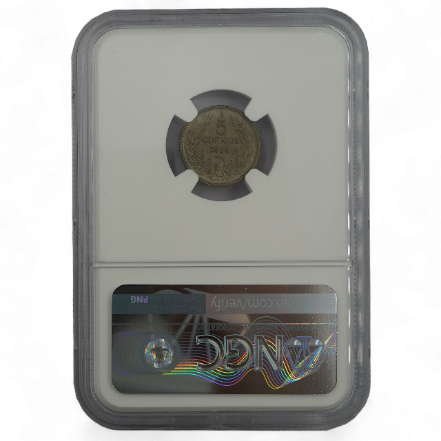 5 CENTAVOS 1934 - Imagen 2