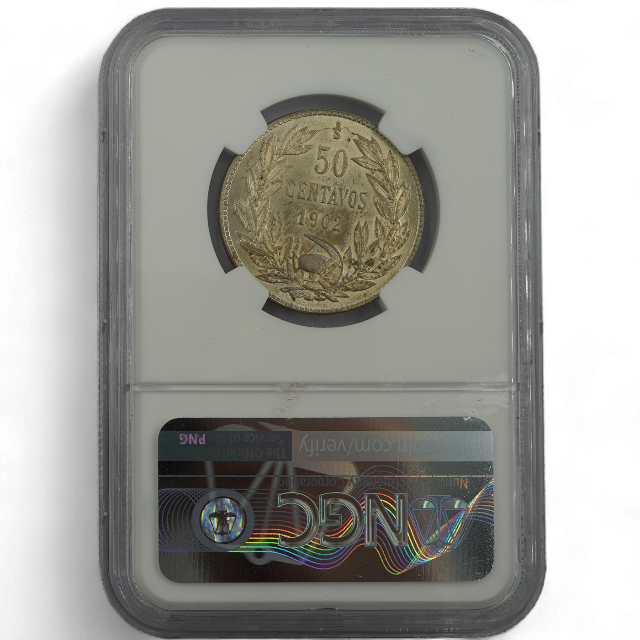 50 CENTAVOS 1902 - Imagen 3