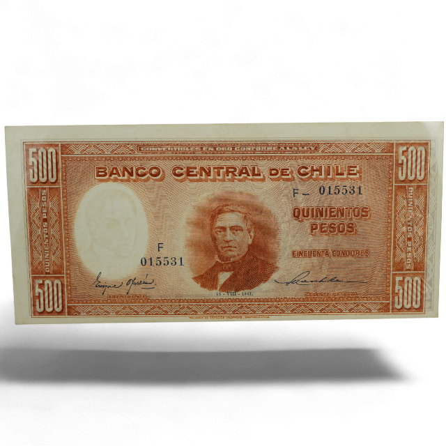 500 PESOS 18-VIII-1943