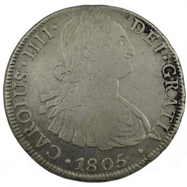 8 REALES 1805 SANTIAGO