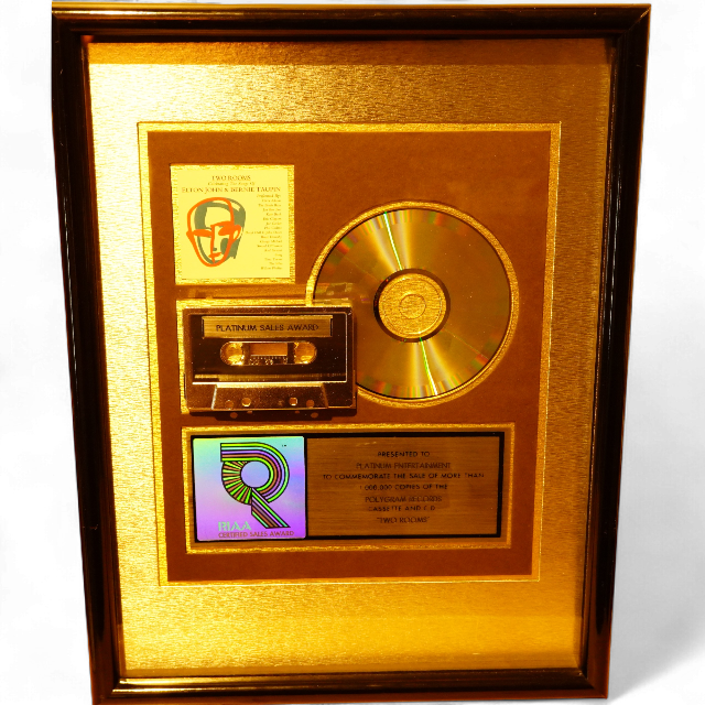 ELTON JOHN, PLATINUM.