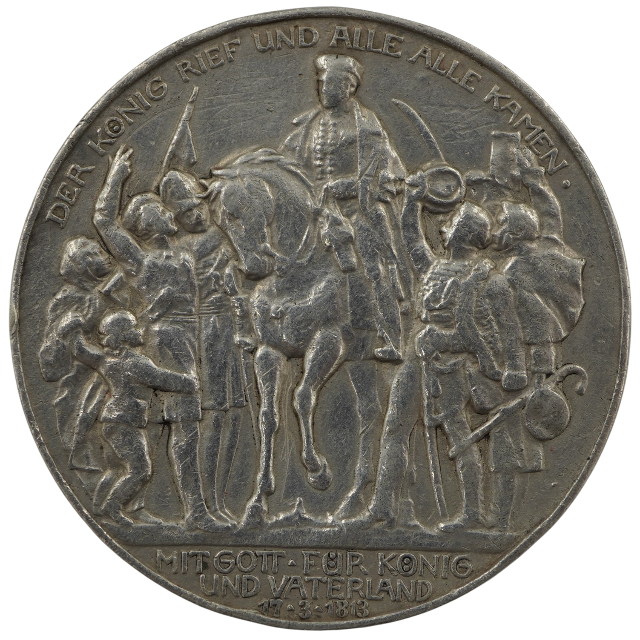 3 MARK 1913, ESTADOS ALEMANES PRUSIA. - Imagen 2