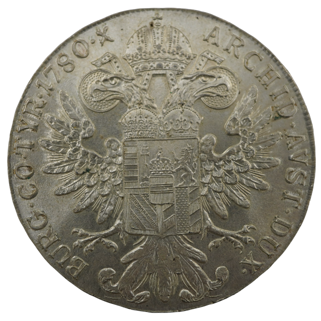 1 THALER 1780 AUSTRIA - Imagen 2