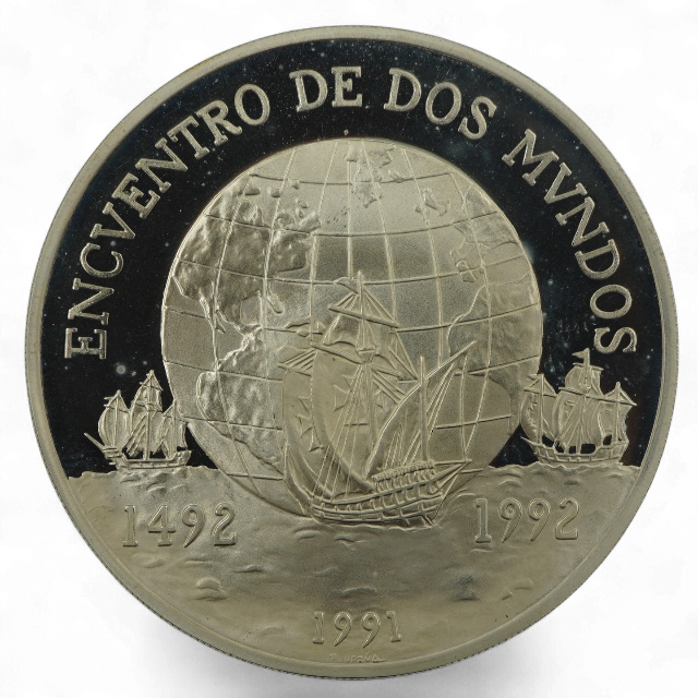 $ 10.000 1991 ENCUENTRO DOS MUNDOS
