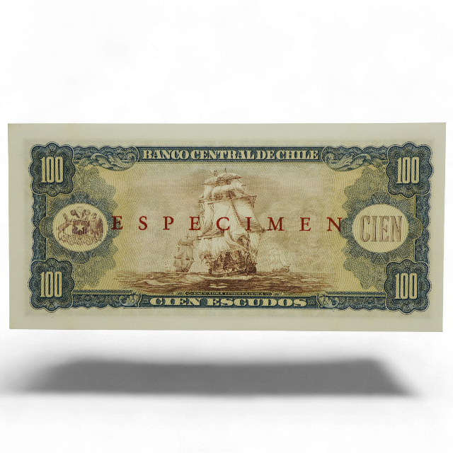 100 ESCUDOS ESPECIMEN - Imagen 2