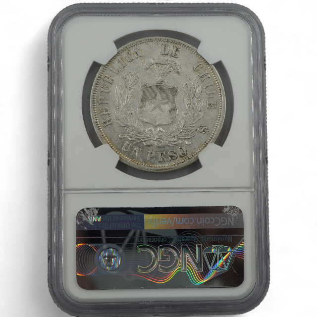 PESO AGUILA 1870 - Imagen 4