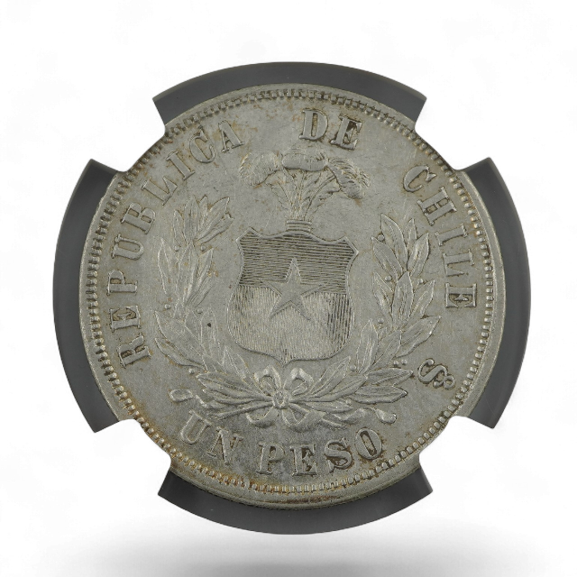 PESO AGUILA 1870 - Imagen 3