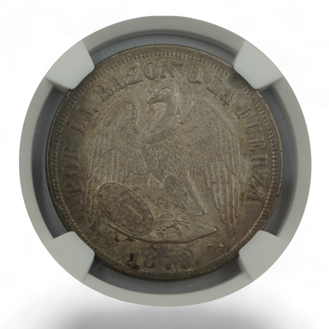 PESO AGUILA 1873 CHILE