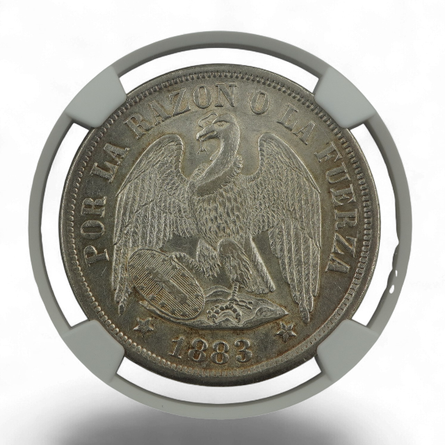 PESO AGUILA 1883 CHILE