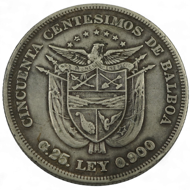 50 CENTESIMOS 1904, PANAMÁ. - Imagen 2