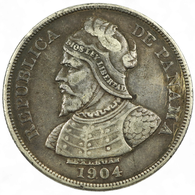 50 CENTESIMOS 1904, PANAMÁ.