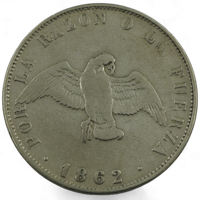50 CENTAVOS 1862