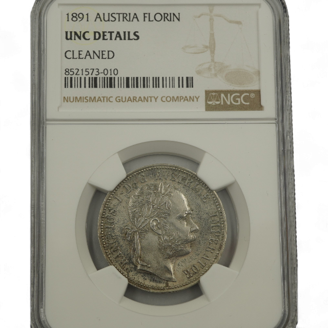 1 FLORIN 1891 AUSTRIA - Imagen 3
