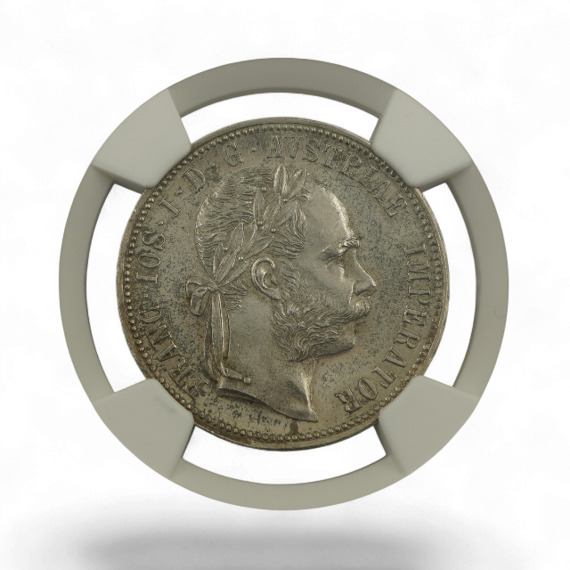 1 FLORIN 1891 AUSTRIA