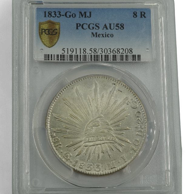 8 REALES 1833 MEXICO. - Imagen 2